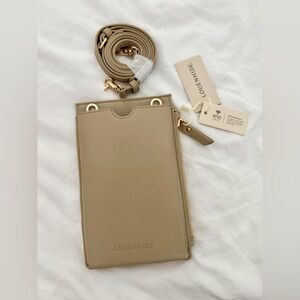 Louenhide Beige Crossbody Bag